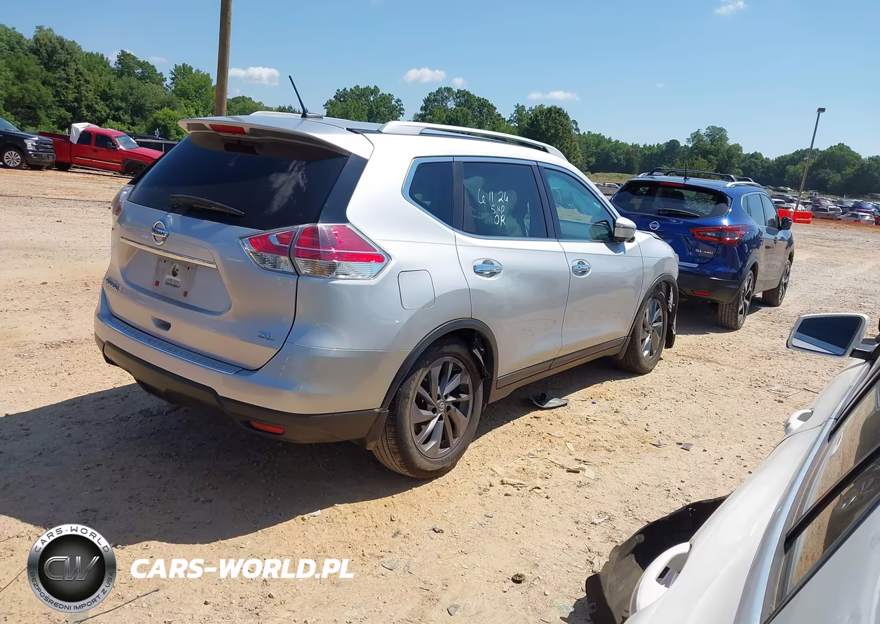 2016 Nissan Rogue Sl VIN:5N1AT2MT9GC921620 - 4