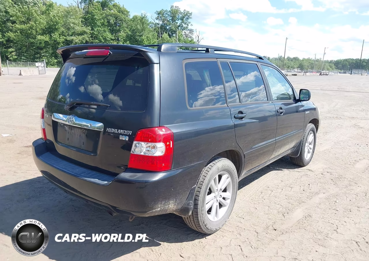 2006 Toyota Highlander Hybrid Limited V6 VIN:JTEDW21A760006658 - 4