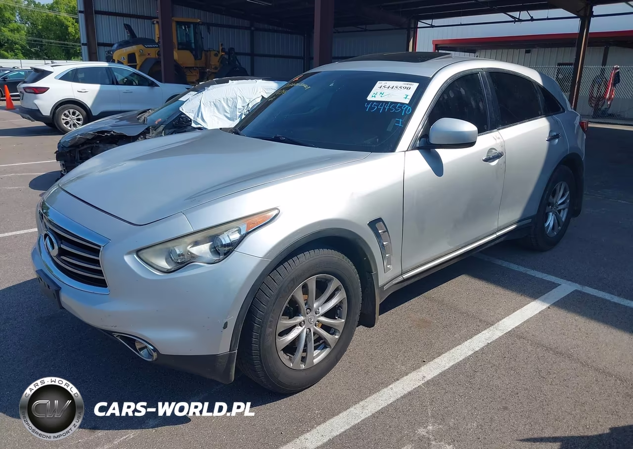 2013 Infiniti Fx37 VIN:JN8CS1MU6DM141345 - 2