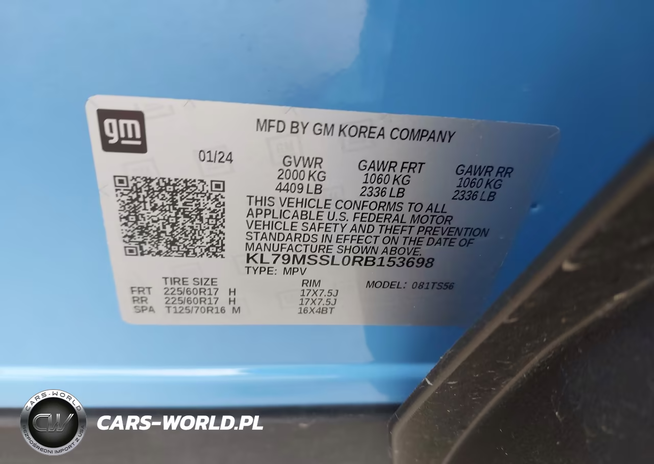 2024 Chevrolet Trailblazer Awd Activ VIN:KL79MSSL0RB153698 - 9