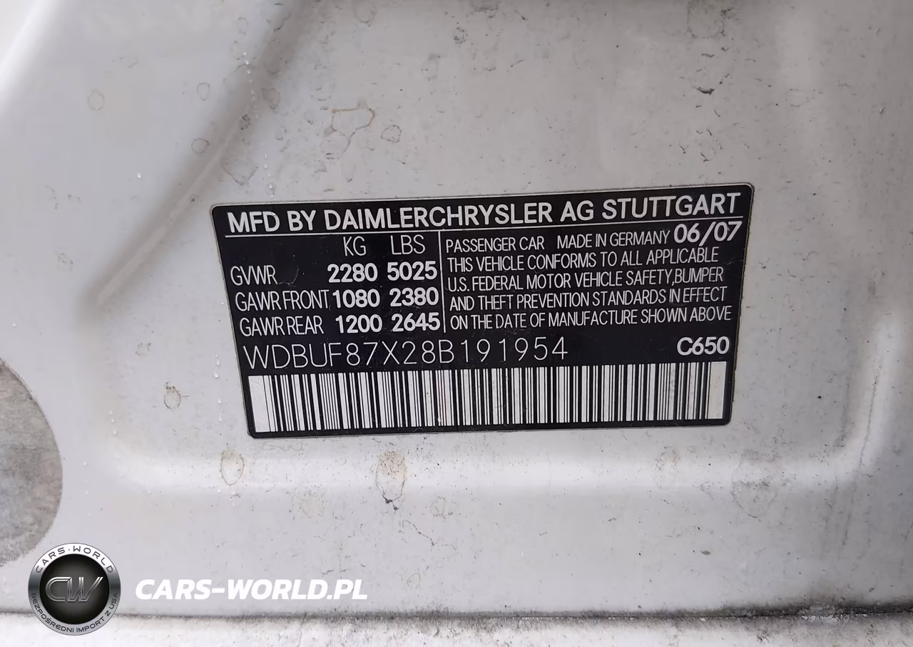 2008 Mercedes-Benz E 350 4Matic VIN:WDBUF87X28B191954 - 9
