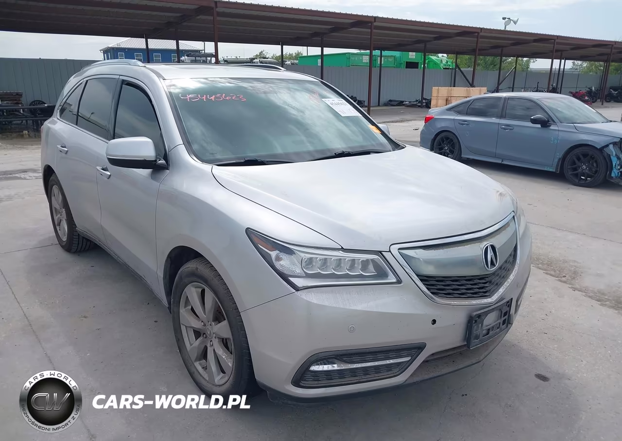 2014 Acura Mdx Advance Pkg W-Entertainment Pkg