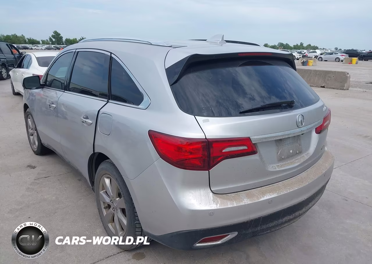 2014 Acura Mdx Advance Pkg W-Entertainment Pkg VIN:5FRYD4H82EB033159 - 3