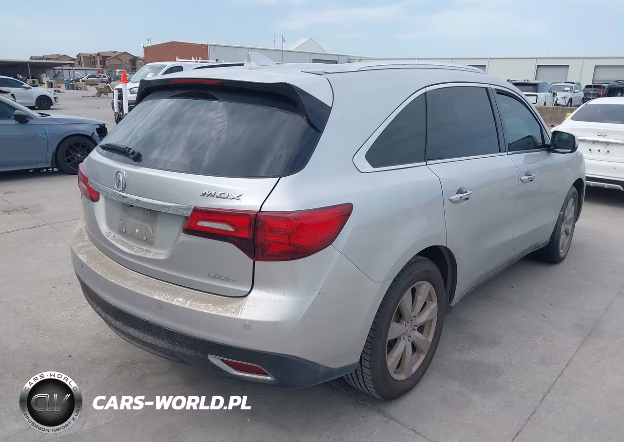 2014 Acura Mdx Advance Pkg W-Entertainment Pkg VIN:5FRYD4H82EB033159 - 4
