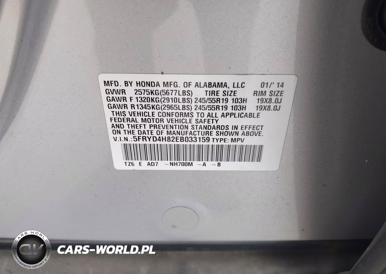2014 Acura Mdx Advance Pkg W-Entertainment Pkg VIN:5FRYD4H82EB033159 - 9