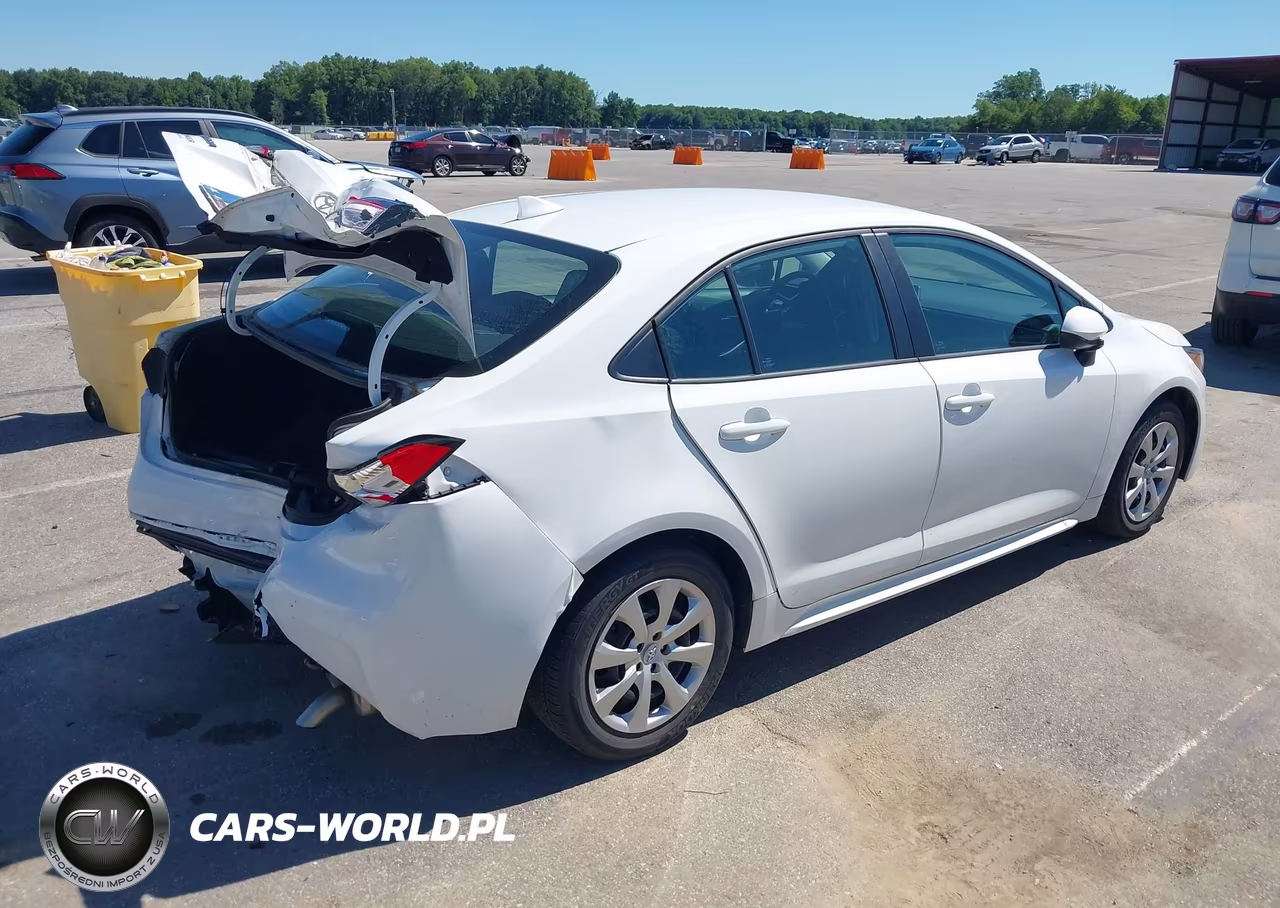 2021 Toyota Corolla Le VIN:5YFEPMAE3MP159755 - 4