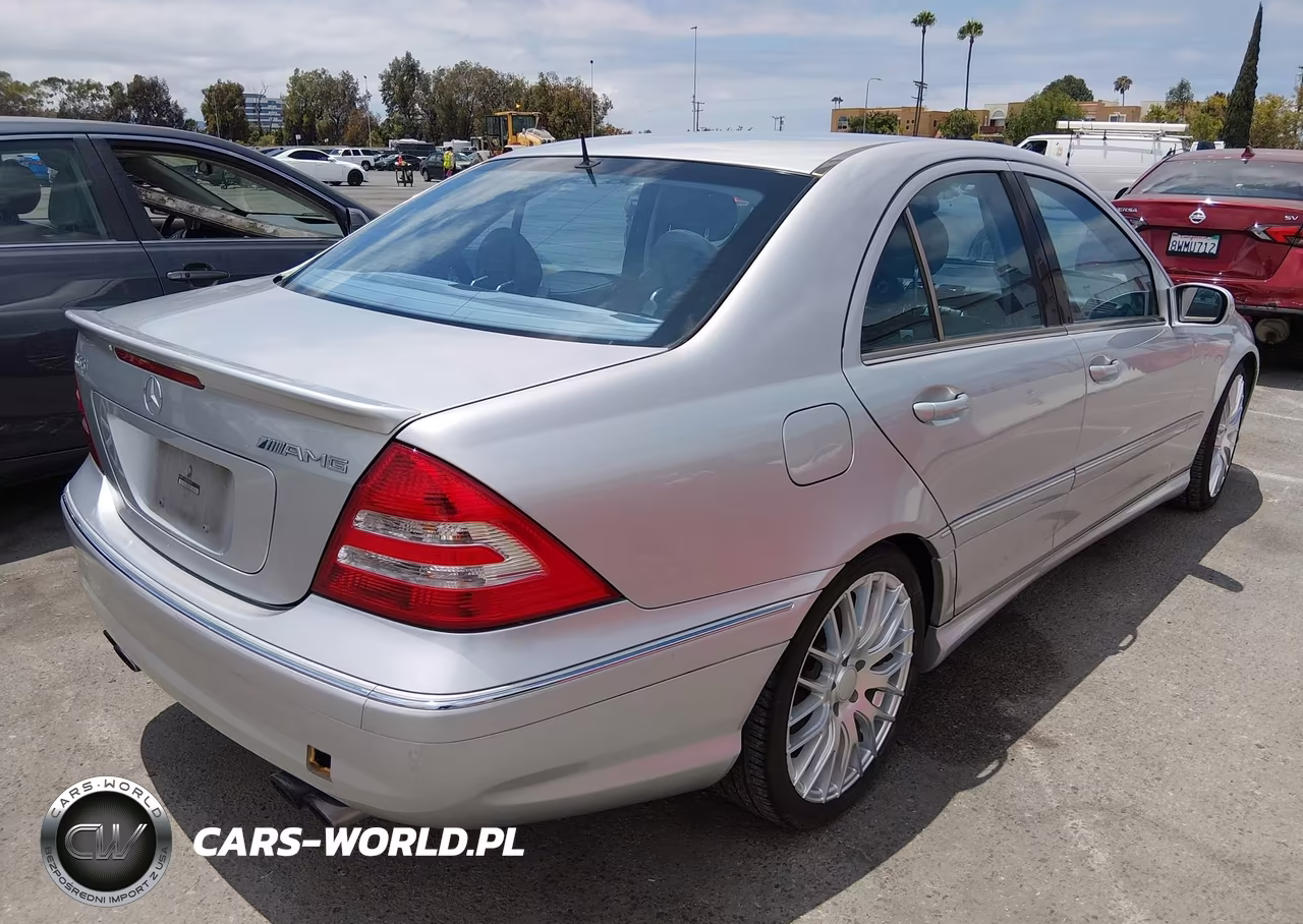 2005 Mercedes-Benz C 55 Amg VIN:WDBRF76J35F601534 - 4