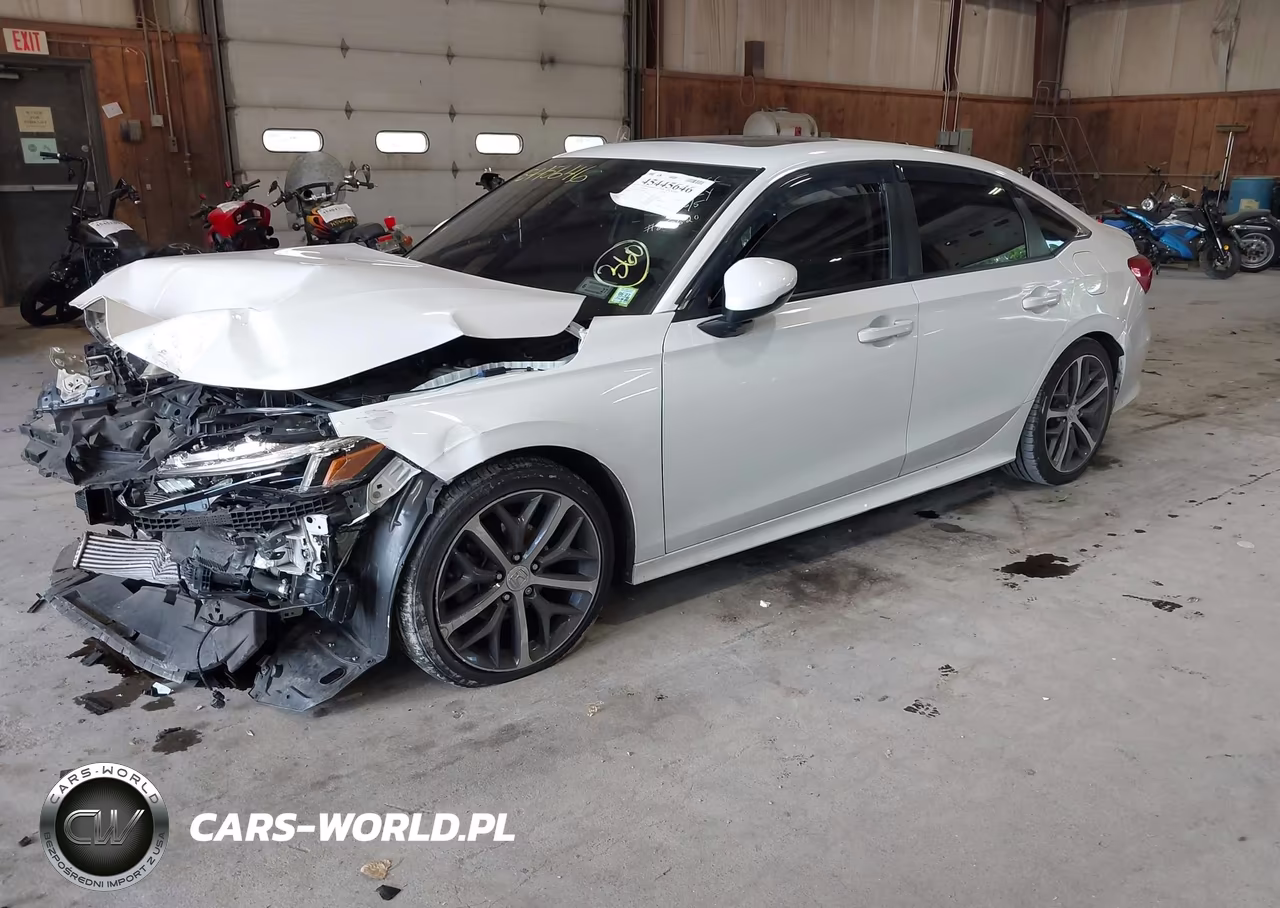 2022 Honda Civic Touring VIN:2HGFE1F92NH322506 - 2