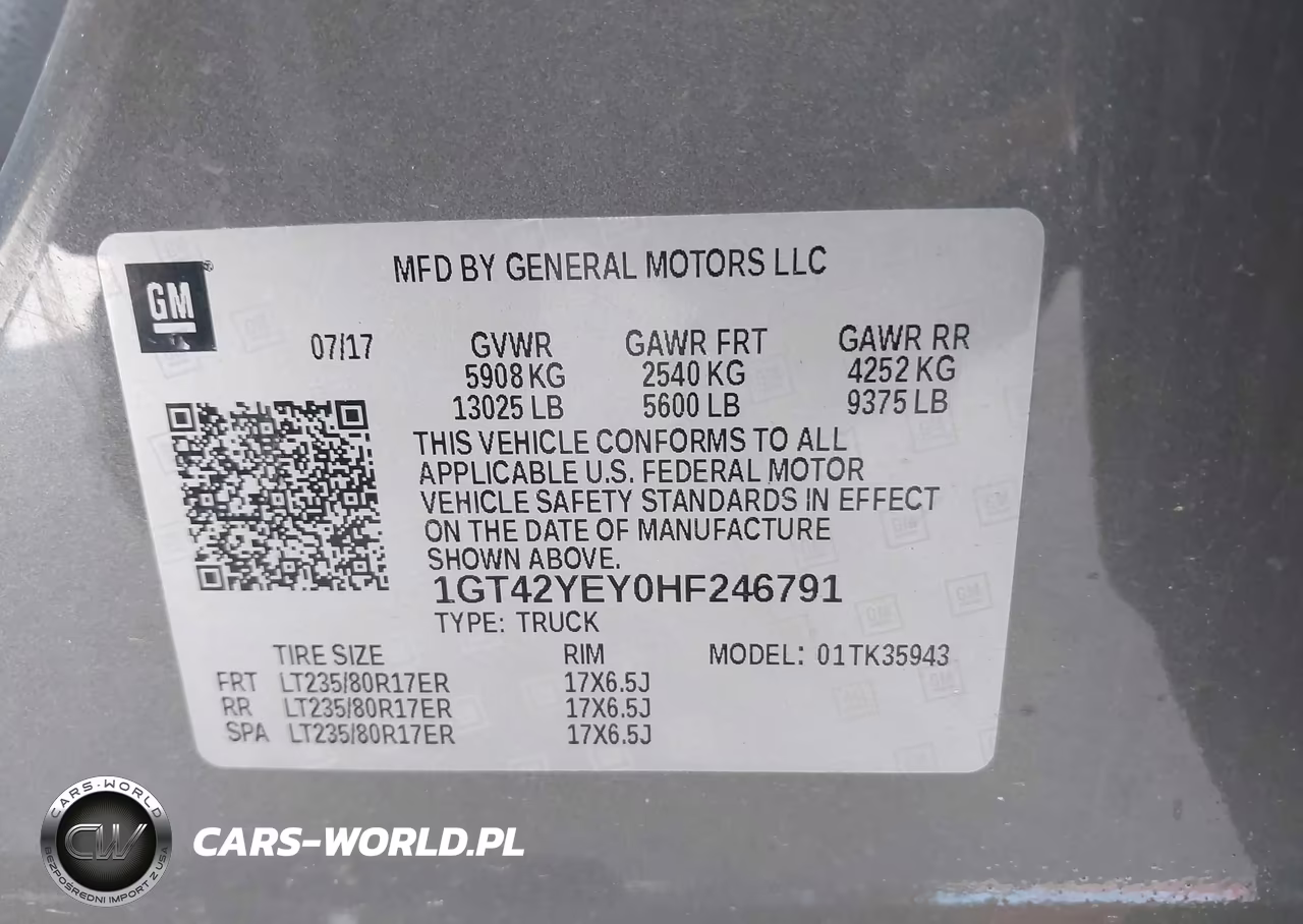 2017 GMC Sierra 3500Hd Denali VIN:1GT42YEY0HF246791 - 8