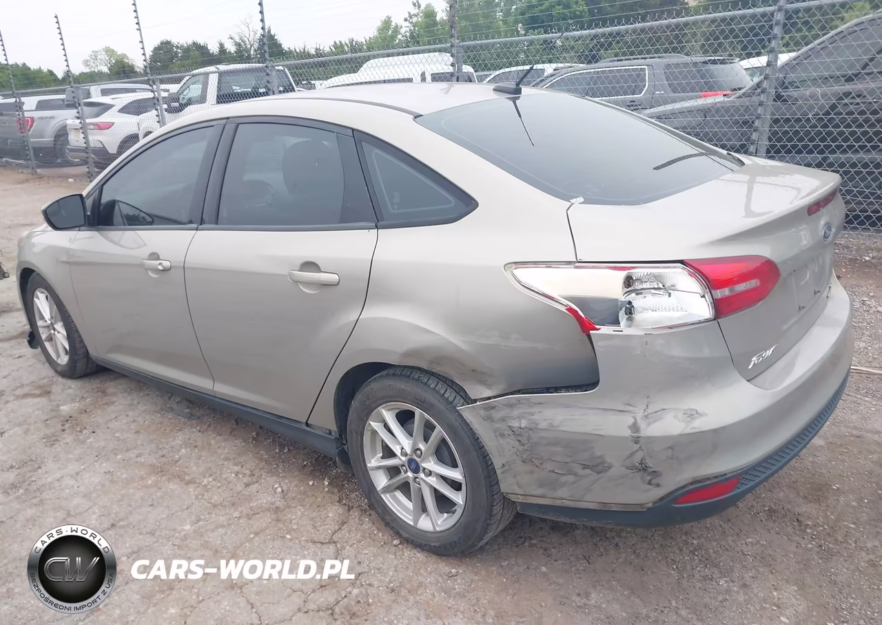 2016 Ford Focus Se VIN:1FADP3F29GL352869 - 3
