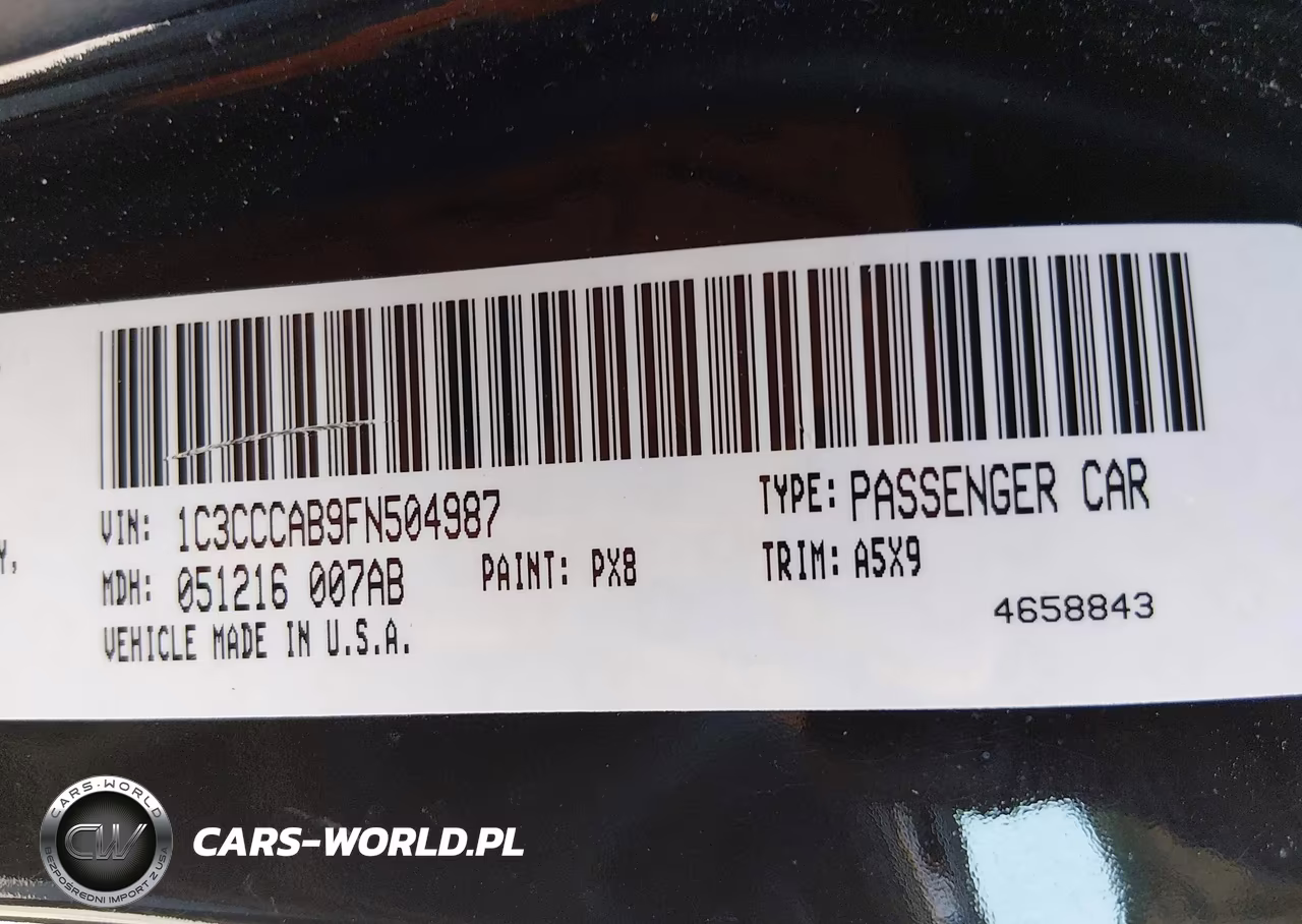2015 Chrysler 200 Limited VIN:1C3CCCAB9FN504987 - 9