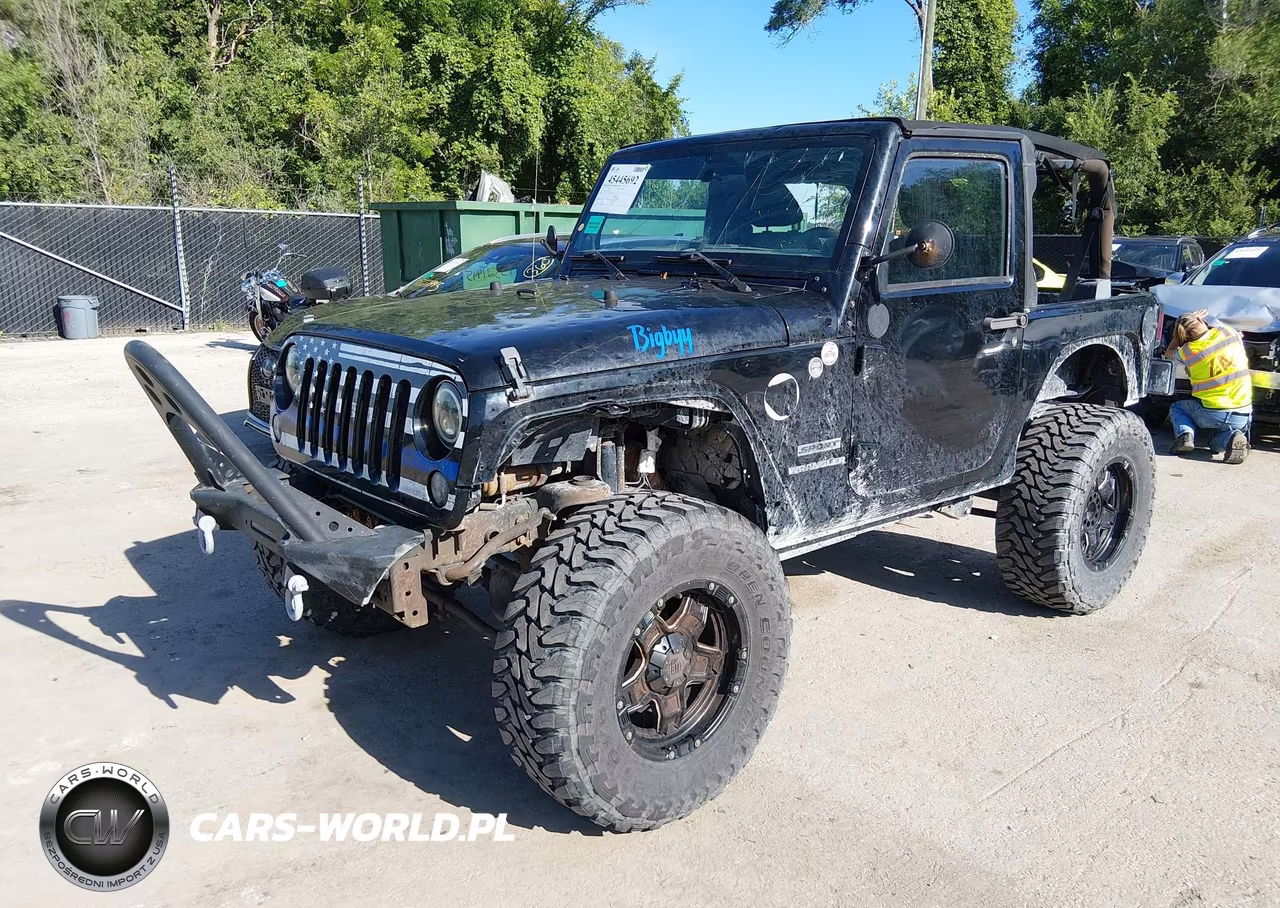 2012 Jeep Wrangler Sport VIN:1C4AJWAG3CL270343 - 2