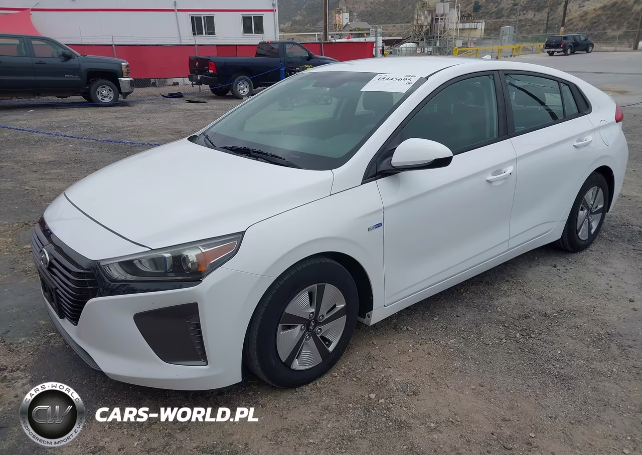 2019 Hyundai Ioniq Hybrid Blue VIN:KMHC65LC2KU108013 - 2