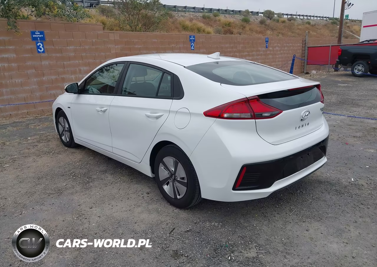 2019 Hyundai Ioniq Hybrid Blue VIN:KMHC65LC2KU108013 - 3