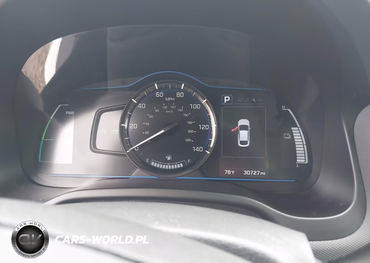 2019 Hyundai Ioniq Hybrid Blue VIN:KMHC65LC2KU108013 - 7