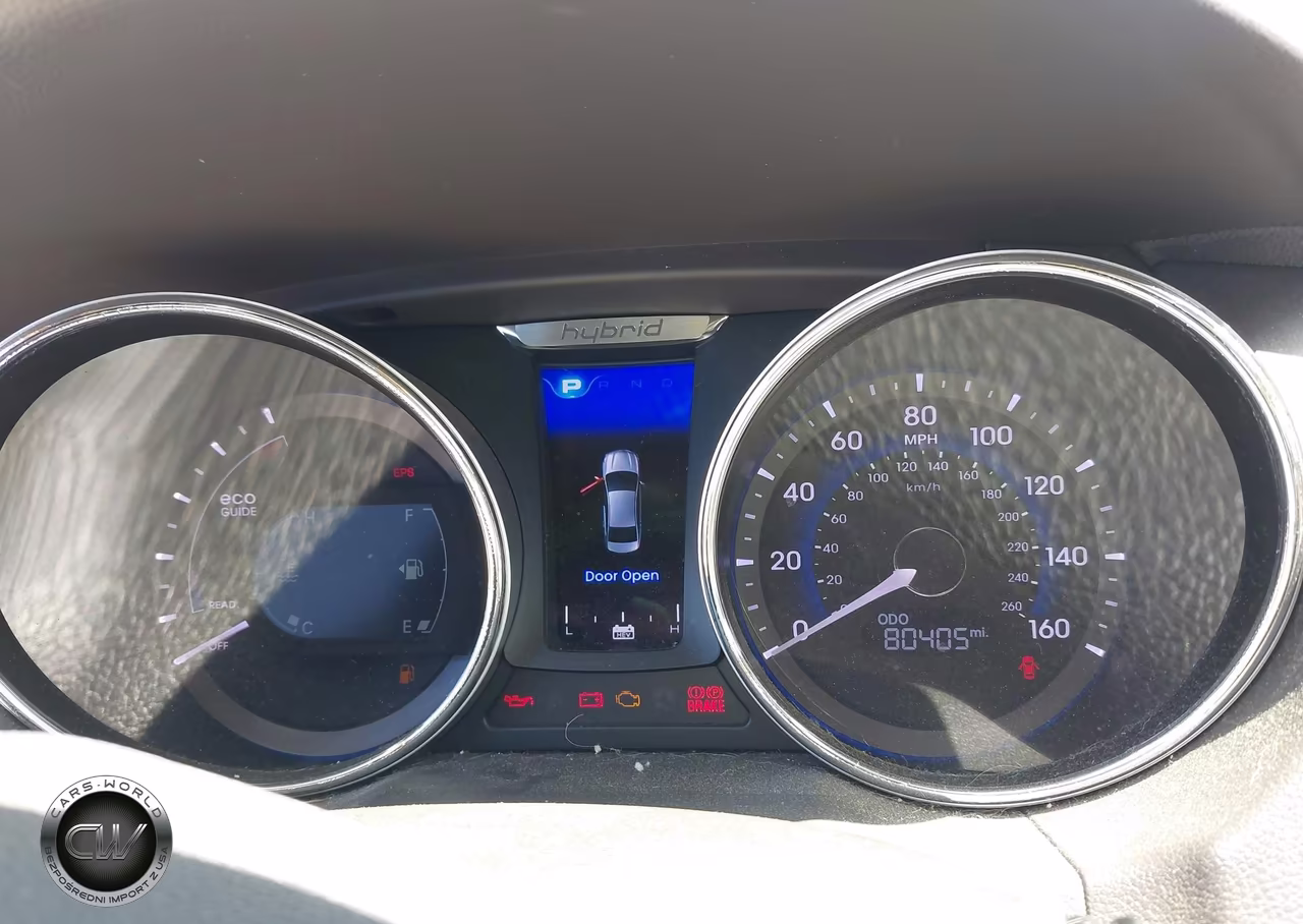 2013 Hyundai Sonata Hybrid Limited VIN:KMHEC4A46DA051343 - 7