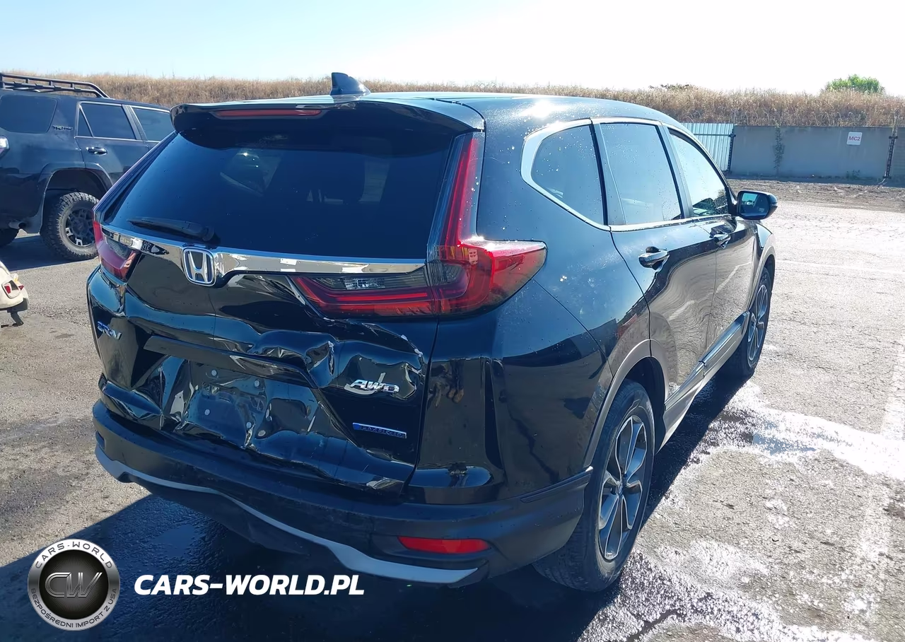 2021 Honda Cr-V Hybrid Ex VIN:7FART6H5XME018535 - 4
