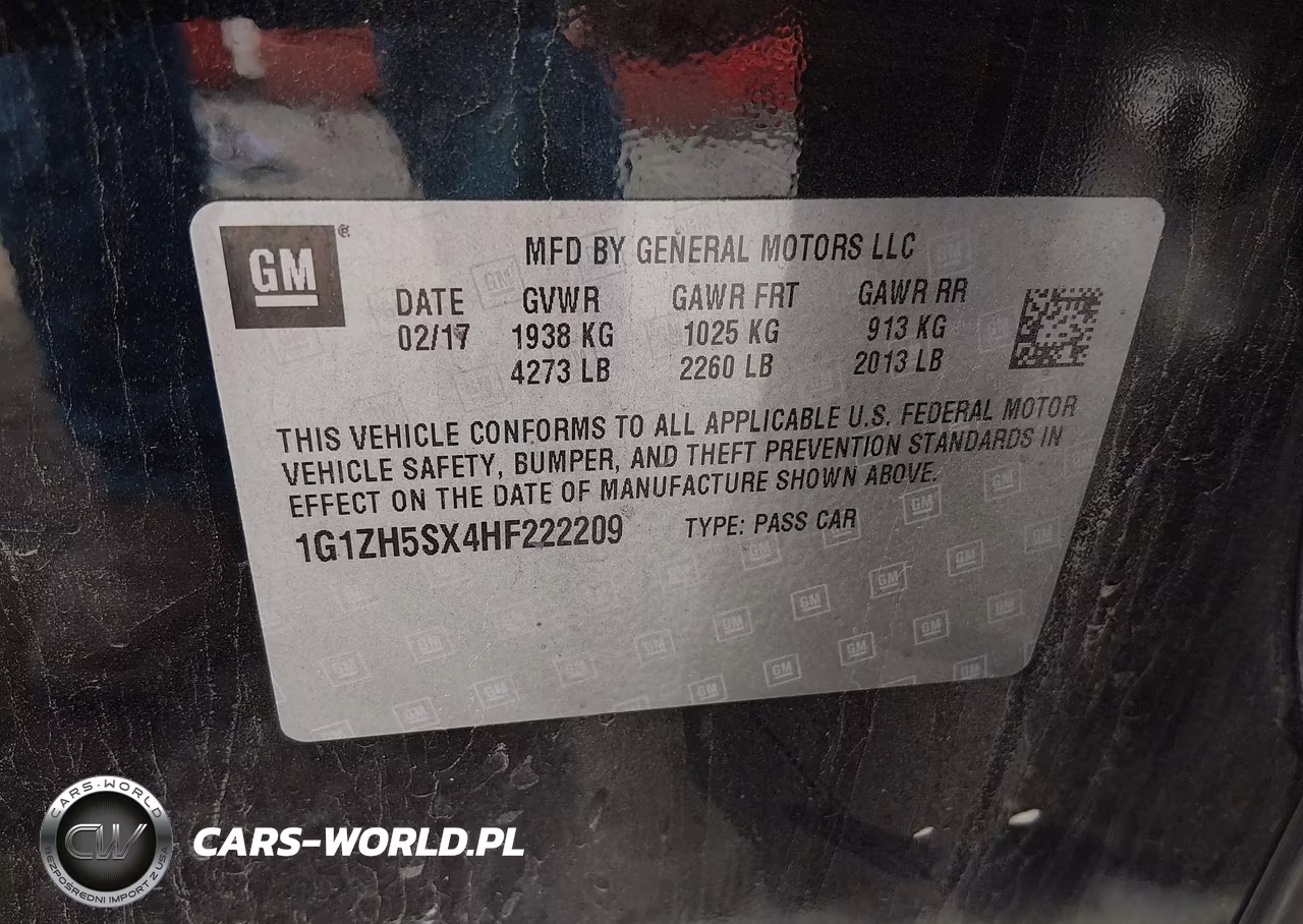 2017 Chevrolet Malibu Premier VIN:1G1ZH5SX4HF222209 - 9