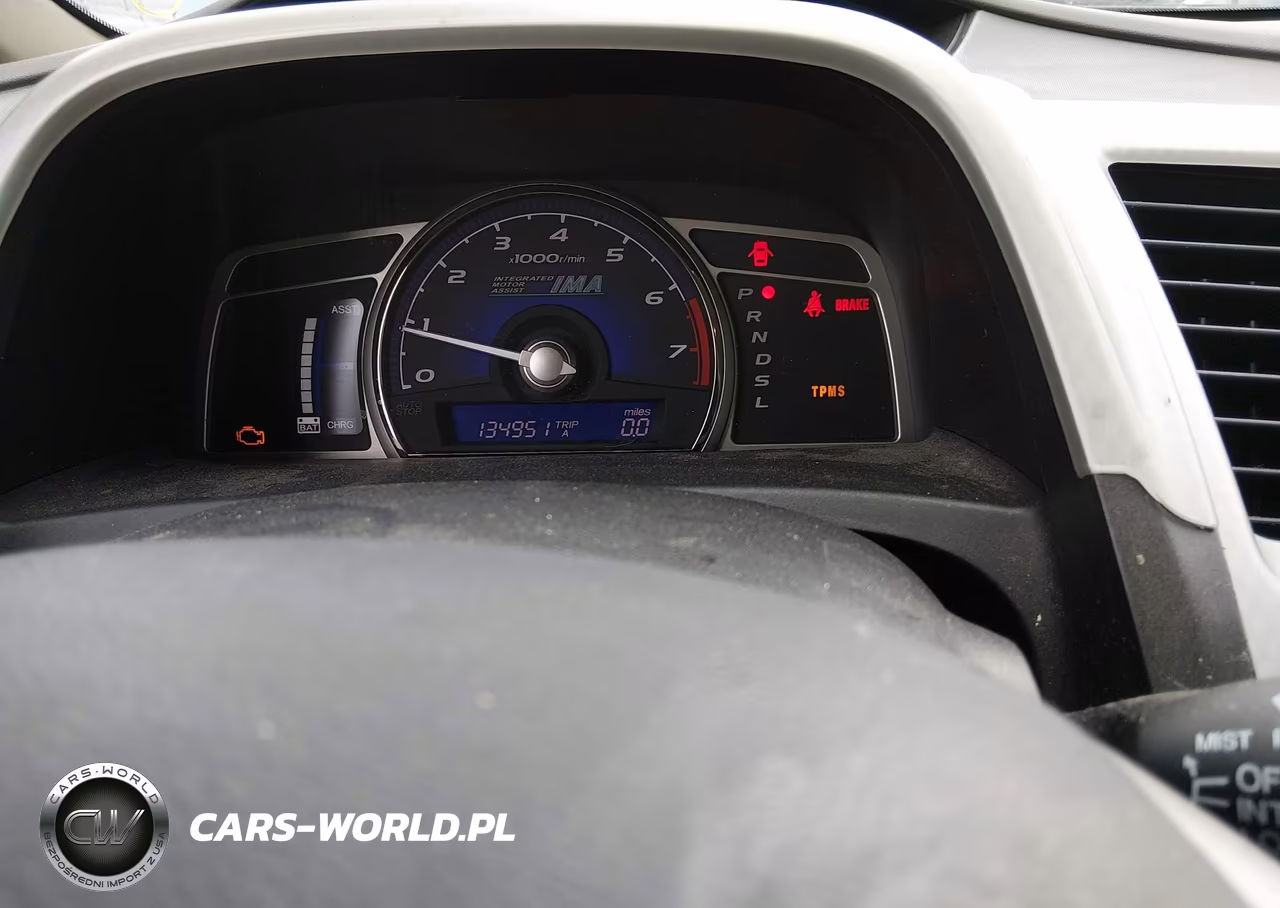 2009 Honda Civic Hybrid VIN:JHMFA36289S001222 - 7