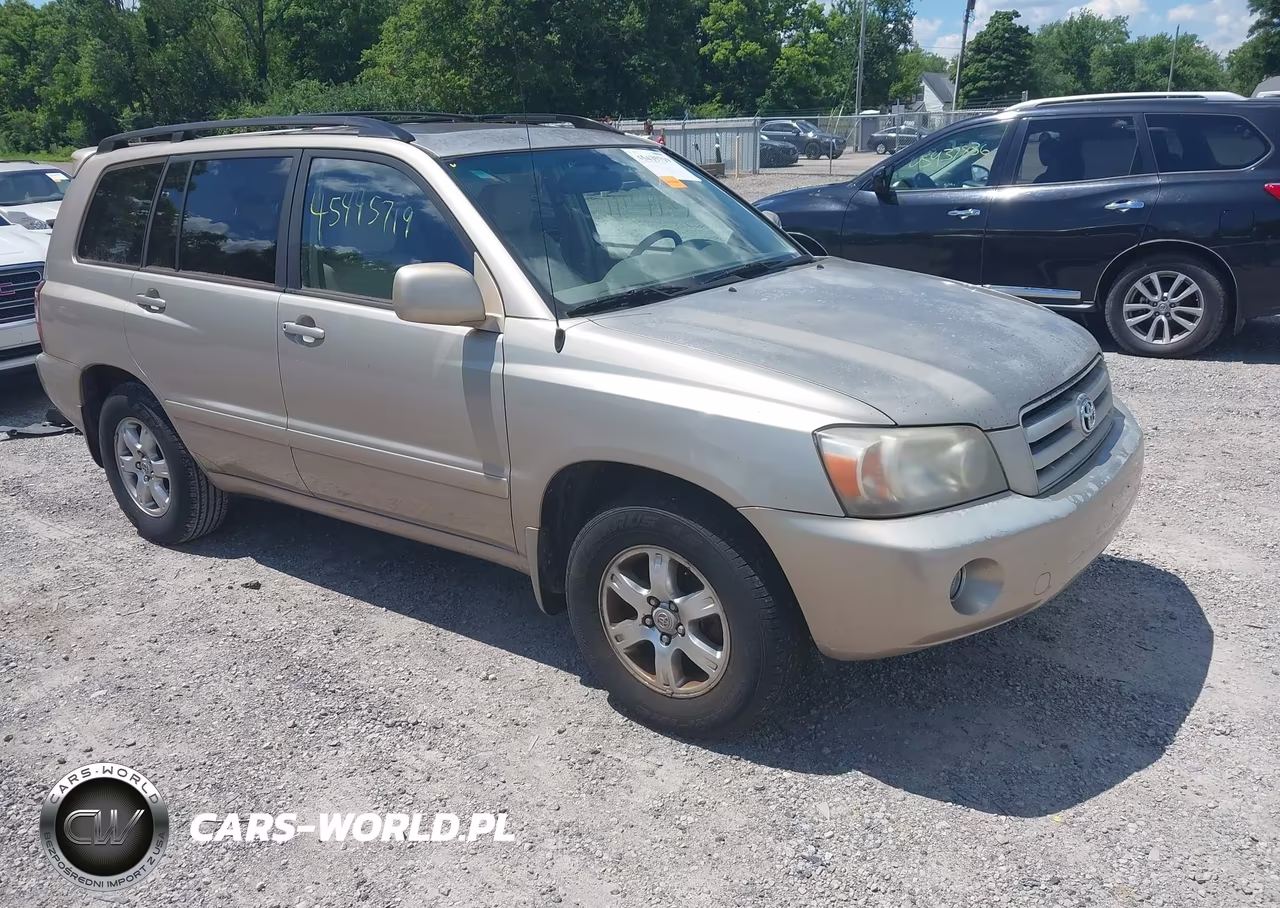 2007 Toyota Highlander V6 (2 Rows) (A5)