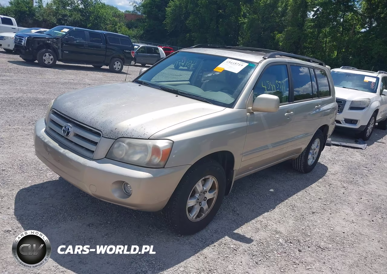2007 Toyota Highlander V6 (2 Rows) (A5) VIN:JTEGP21A070138365 - 2