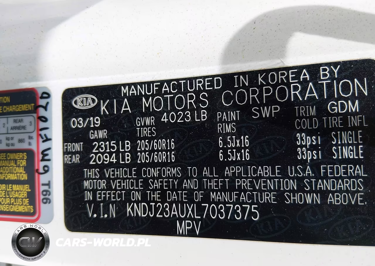 2020 Kia Soul Lx VIN:KNDJ23AUXL7037375 - 9