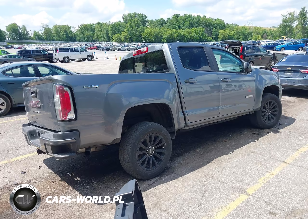 2022 GMC Canyon 4Wd Short Box Elevation VIN:1GTG6CEN7N1169419 - 4