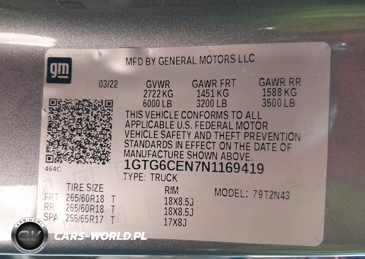 2022 GMC Canyon 4Wd Short Box Elevation VIN:1GTG6CEN7N1169419 - 9
