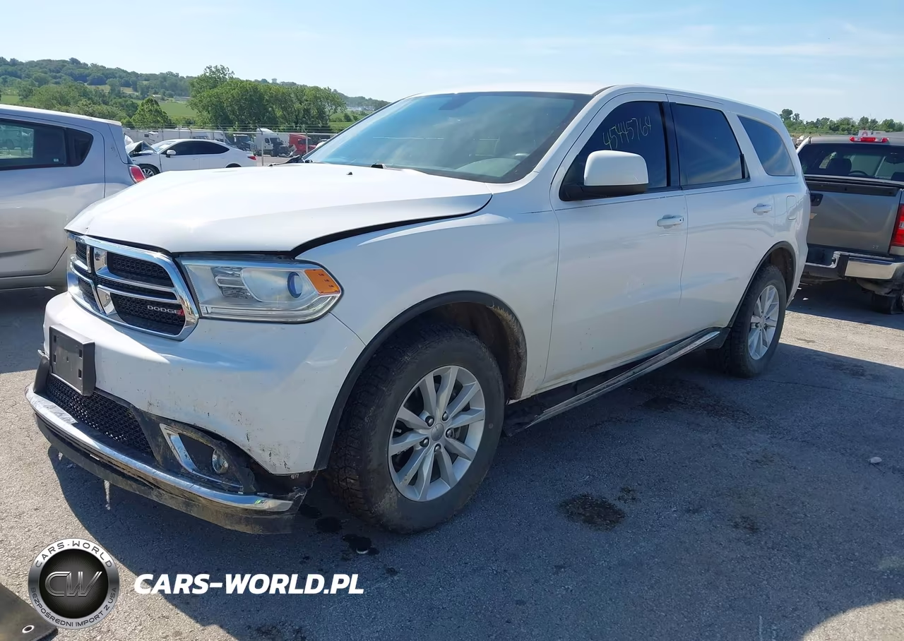 2015 Dodge Durango Sxt VIN:1C4RDJAG8FC110136 - 2