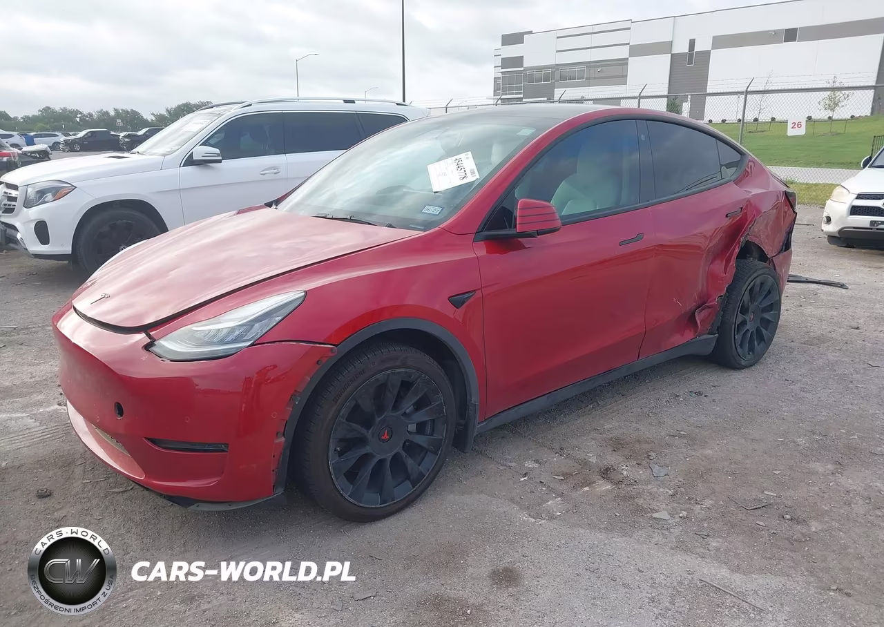 2021 Tesla Model Y Long Range Dual Motor All-Wheel Drive VIN:5YJYGDEE0MF183630 - 2