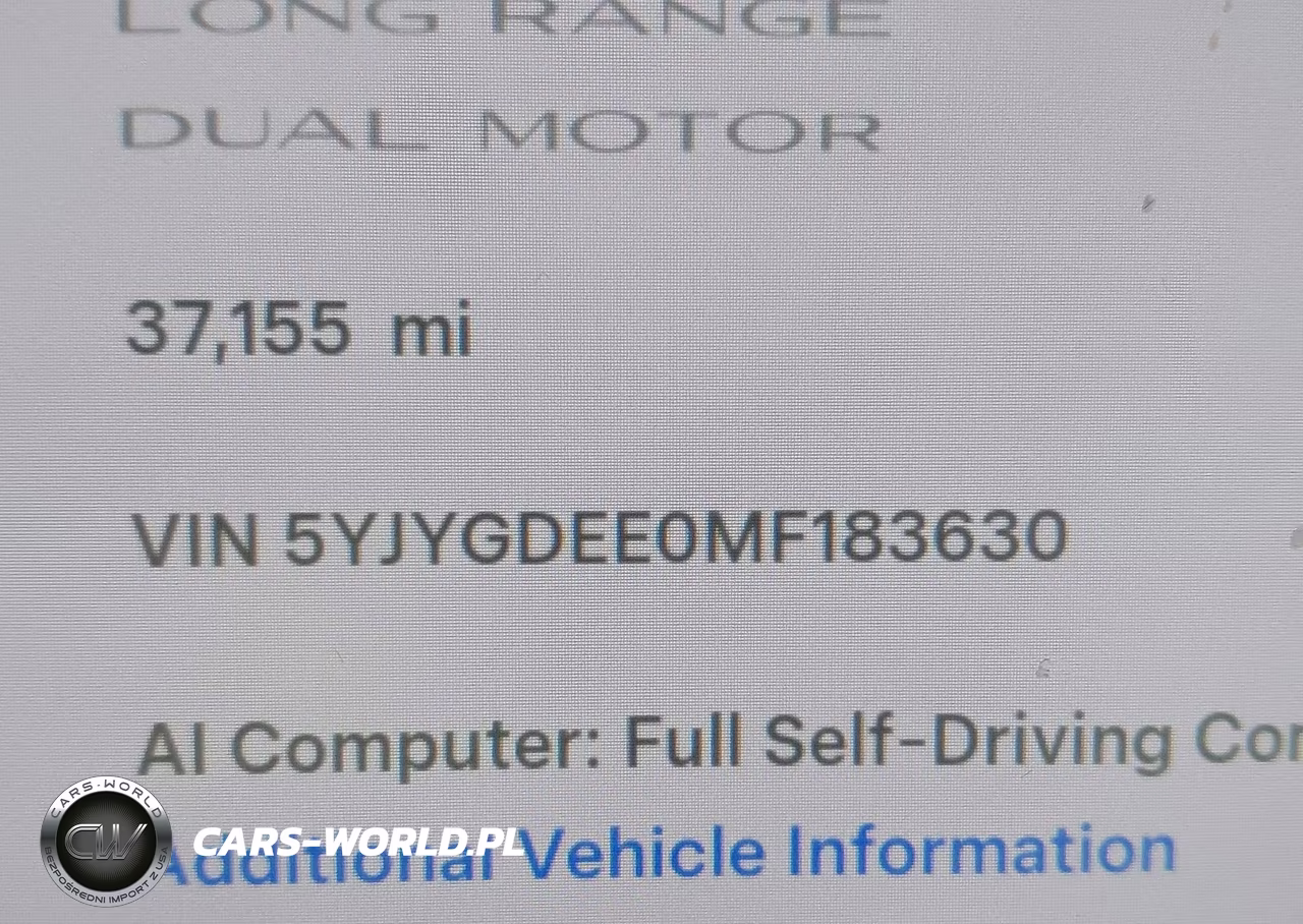 2021 Tesla Model Y Long Range Dual Motor All-Wheel Drive VIN:5YJYGDEE0MF183630 - 9