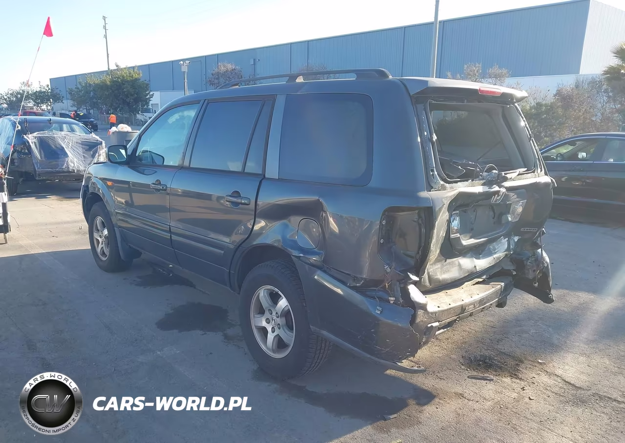 2006 Honda Pilot Ex-L VIN:2HKYF18796H552651 - 3