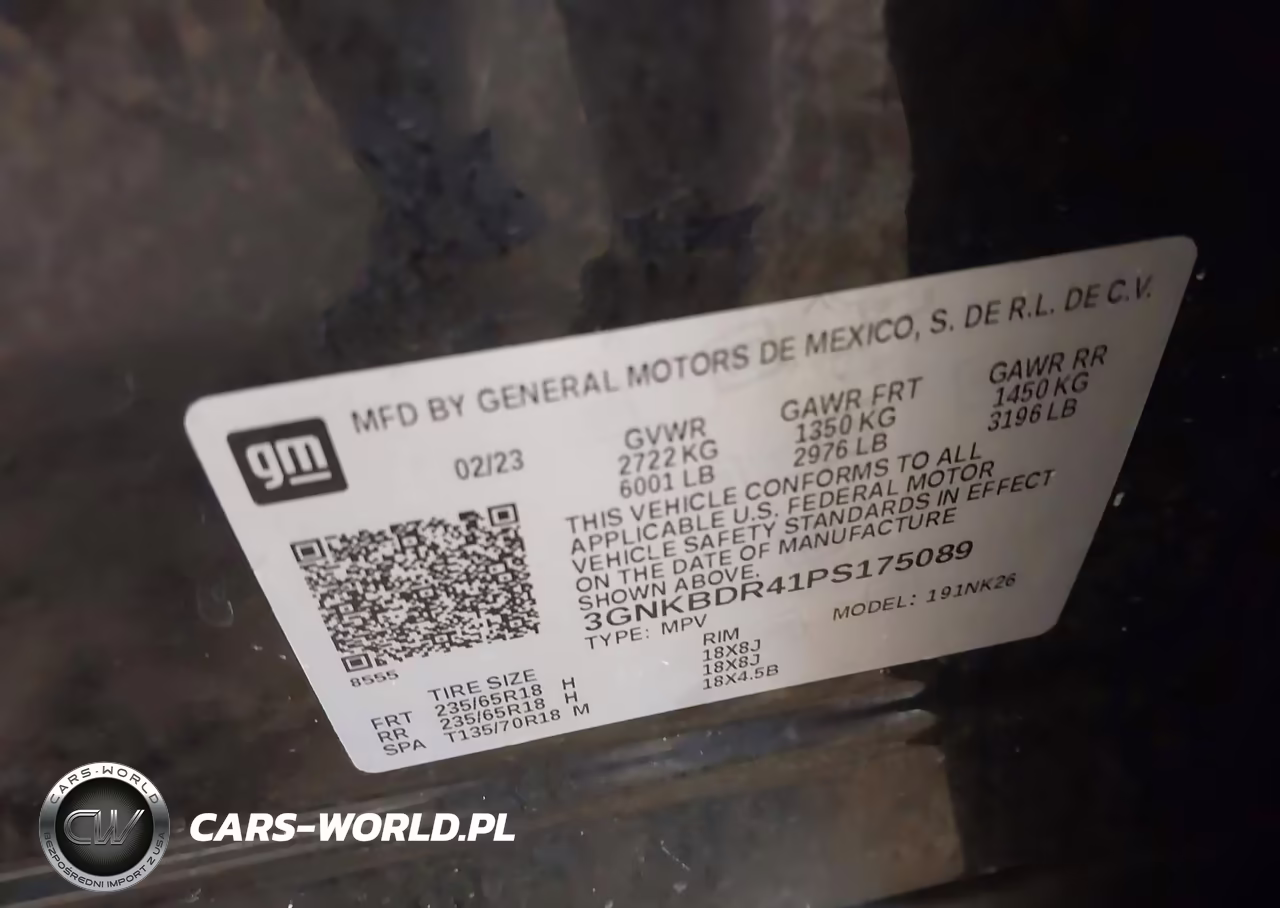 2023 Chevrolet Blazer Fwd 3Lt VIN:3GNKBDR41PS175089 - 9