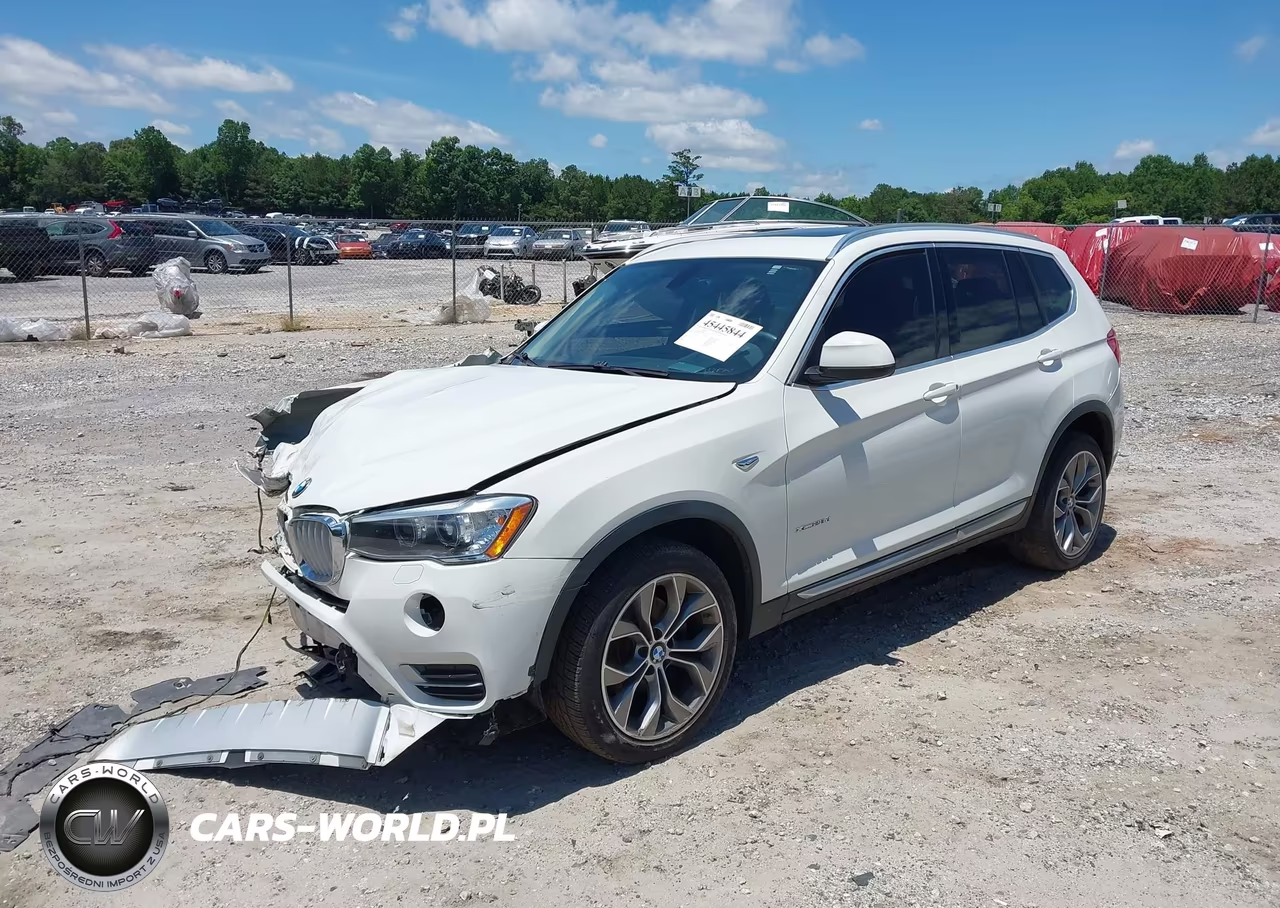 2016 BMW X3 xDrive28D VIN:5UXWY3C52G0N87354 - 2
