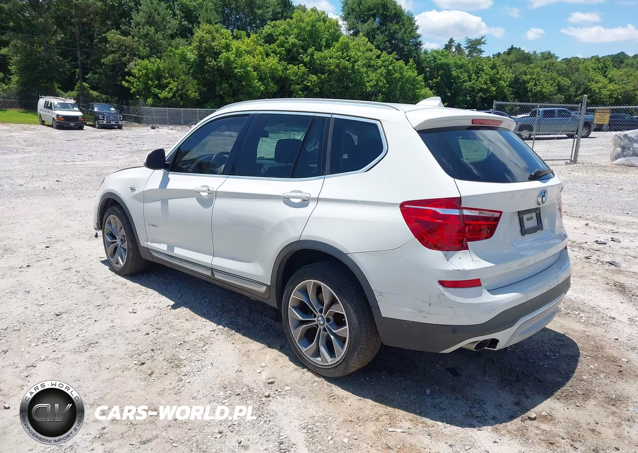 2016 BMW X3 xDrive28D VIN:5UXWY3C52G0N87354 - 3