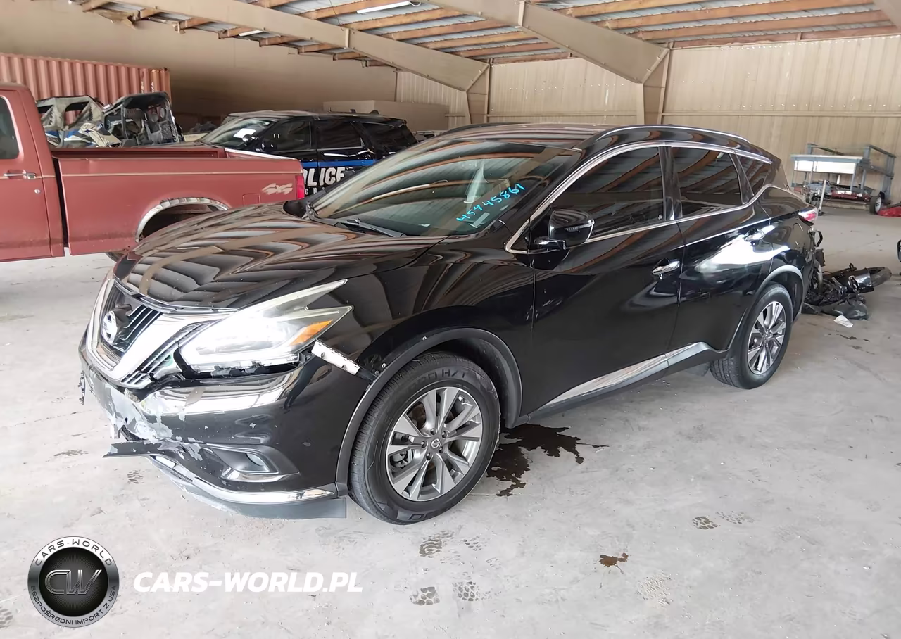 2018 Nissan Murano Sv VIN:5N1AZ2MH6JN131987 - 2