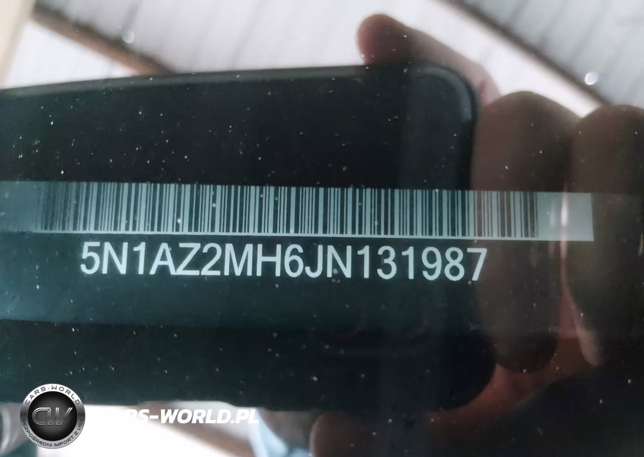 2018 Nissan Murano Sv VIN:5N1AZ2MH6JN131987 - 9