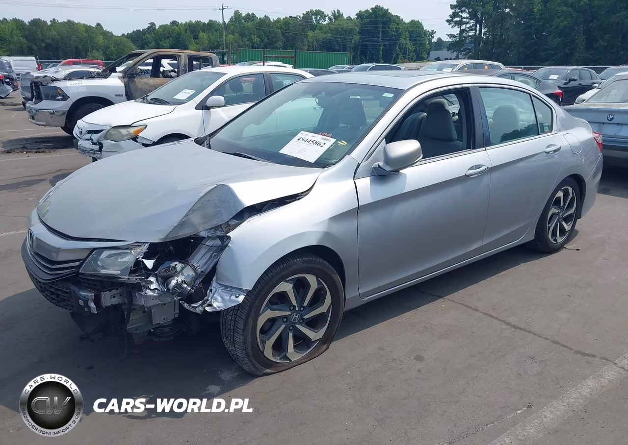 2017 Honda Accord Ex-L VIN:1HGCR2F8XHA110721 - 2