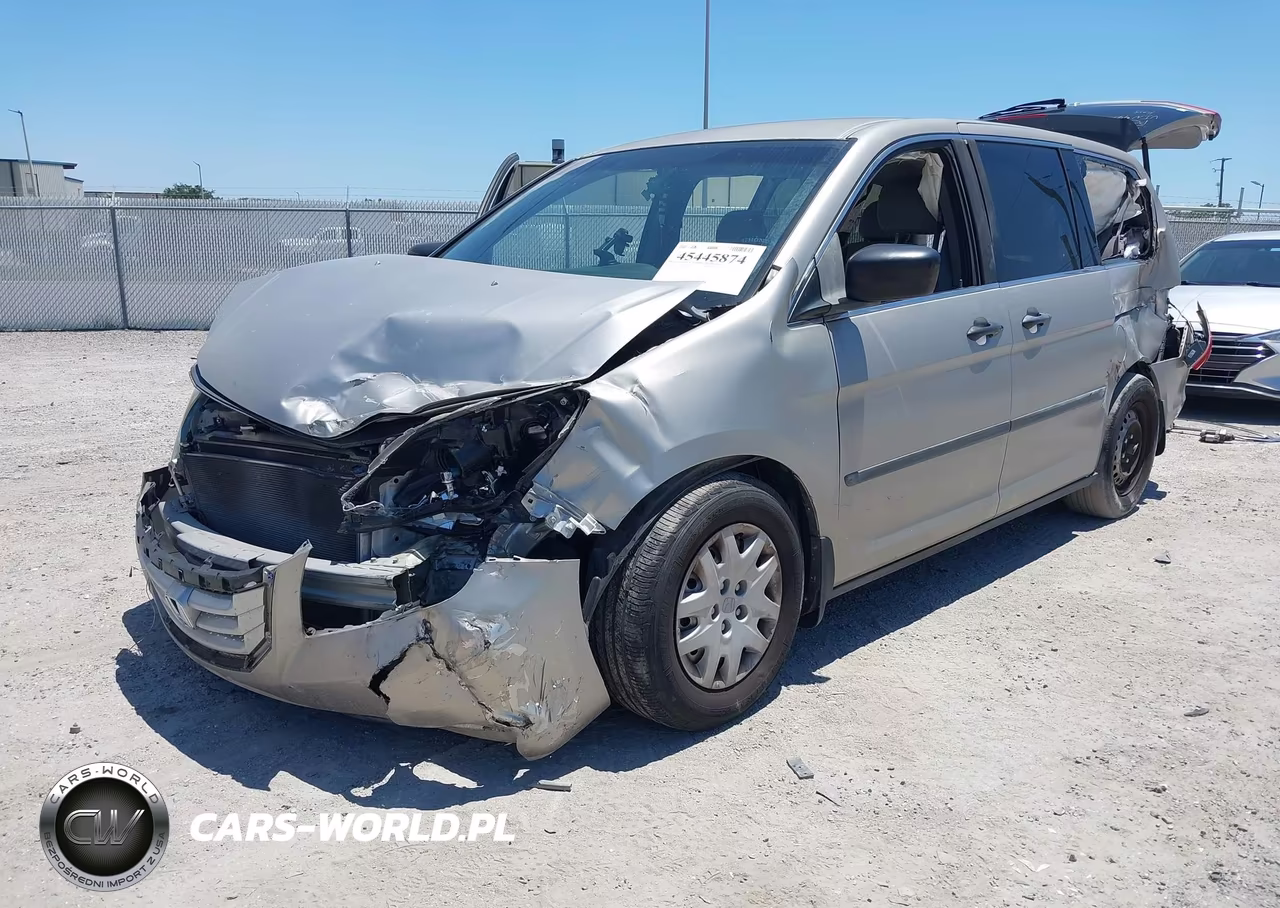 2009 Honda Odyssey Lx VIN:5FNRL38229B044439 - 2