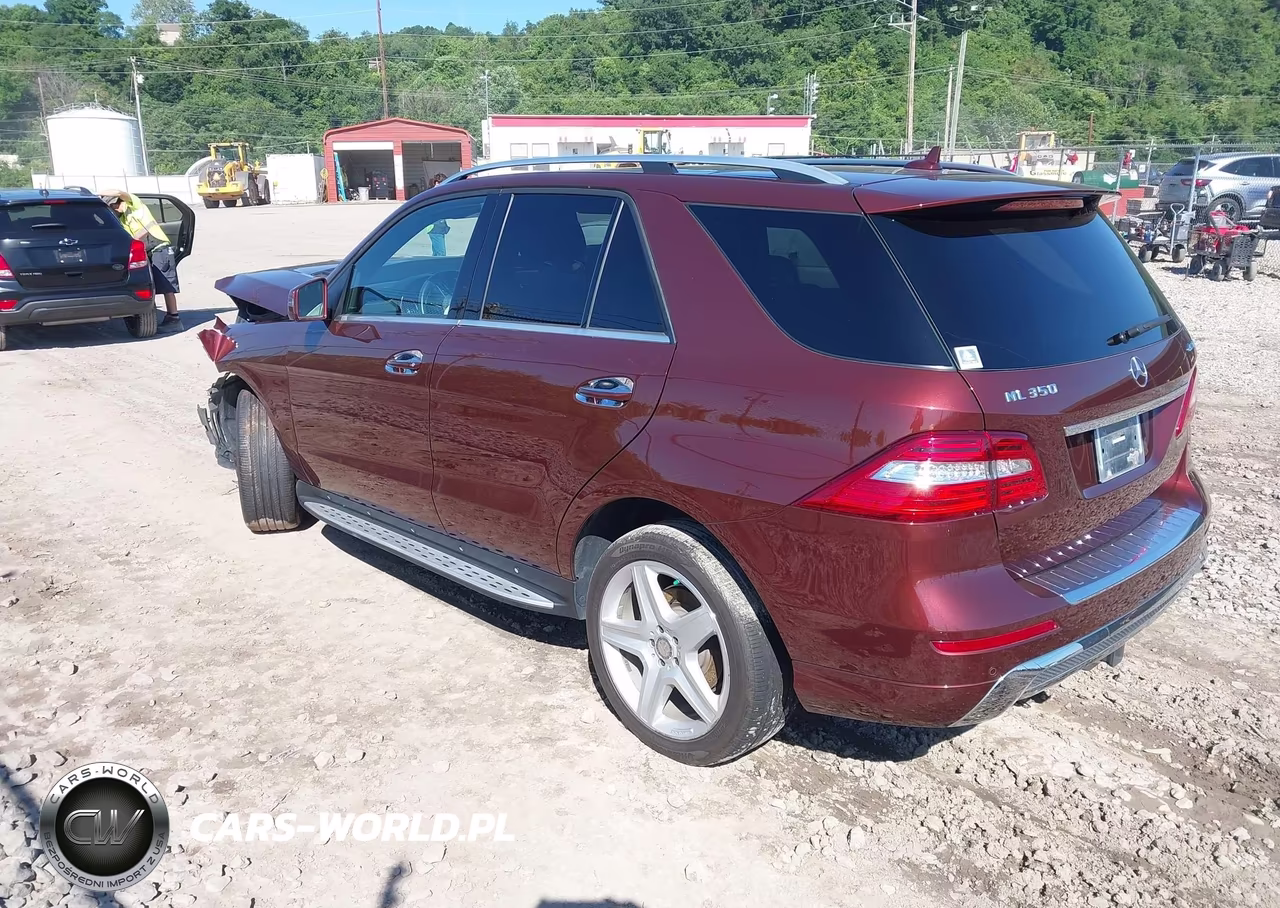 2014 Mercedes-Benz Ml 350 4Matic VIN:4JGDA5HB0EA358360 - 3