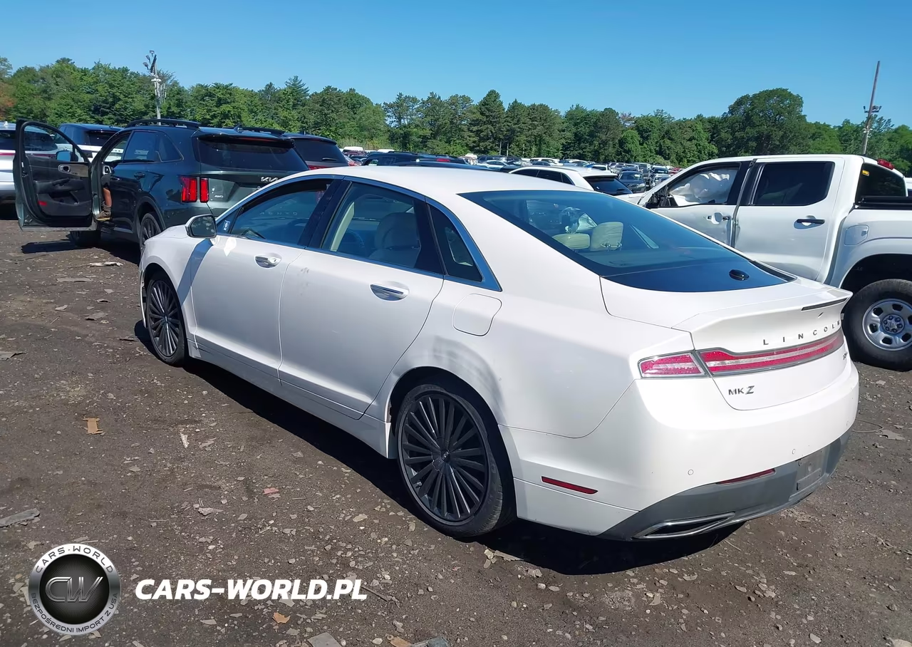2018 Lincoln Mkz Reserve VIN:3LN6L5F95JR614124 - 3