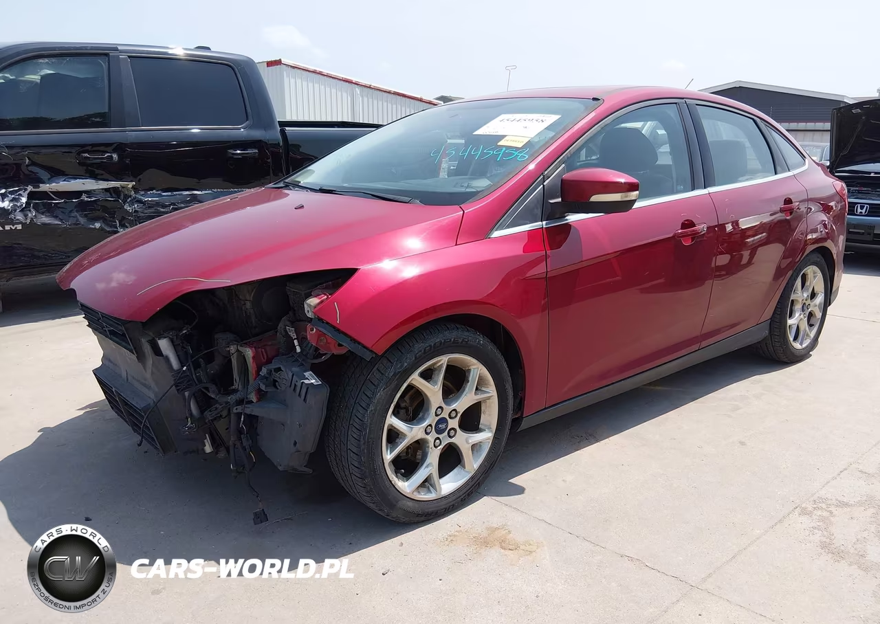2014 Ford Focus Titanium VIN:1FADP3J23EL128033 - 2
