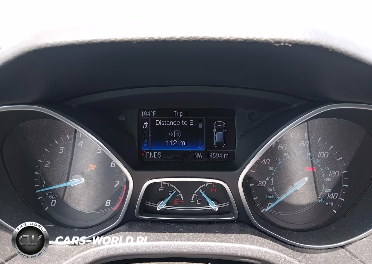 2014 Ford Focus Titanium VIN:1FADP3J23EL128033 - 7