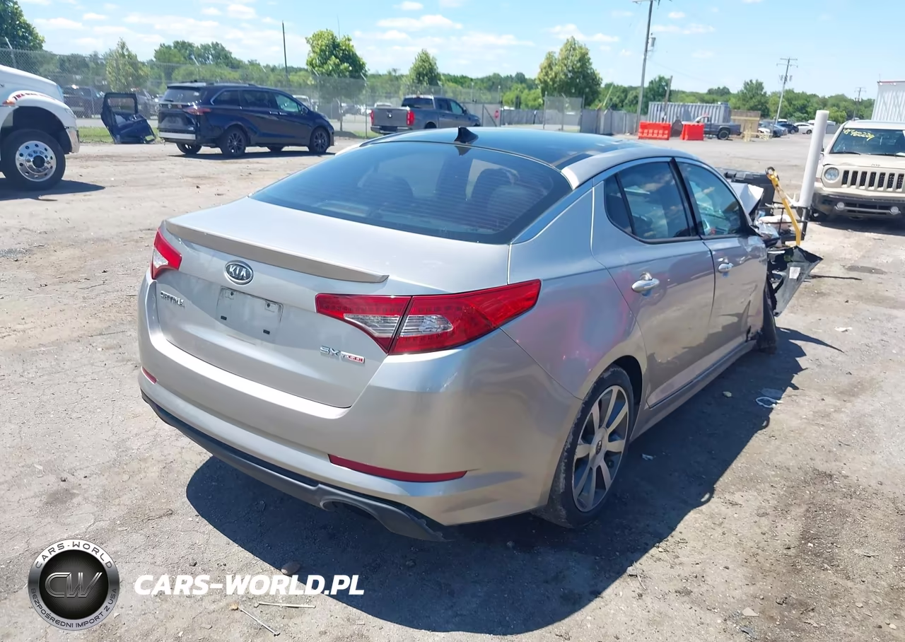 2011 Kia Optima Sx VIN:KNAGR4A63B5122496 - 4