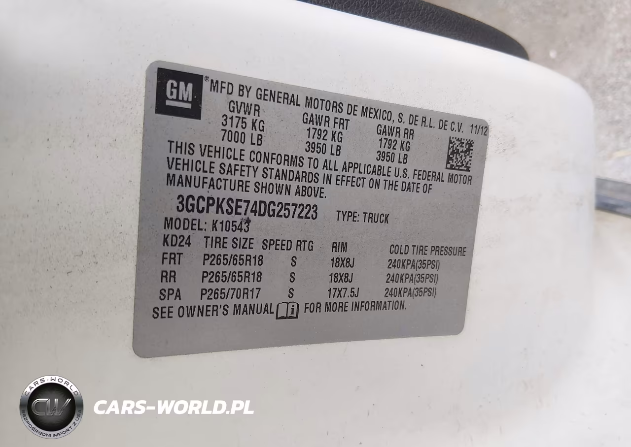 2013 Chevrolet Silverado 1500 Lt VIN:3GCPKSE74DG257223 - 9