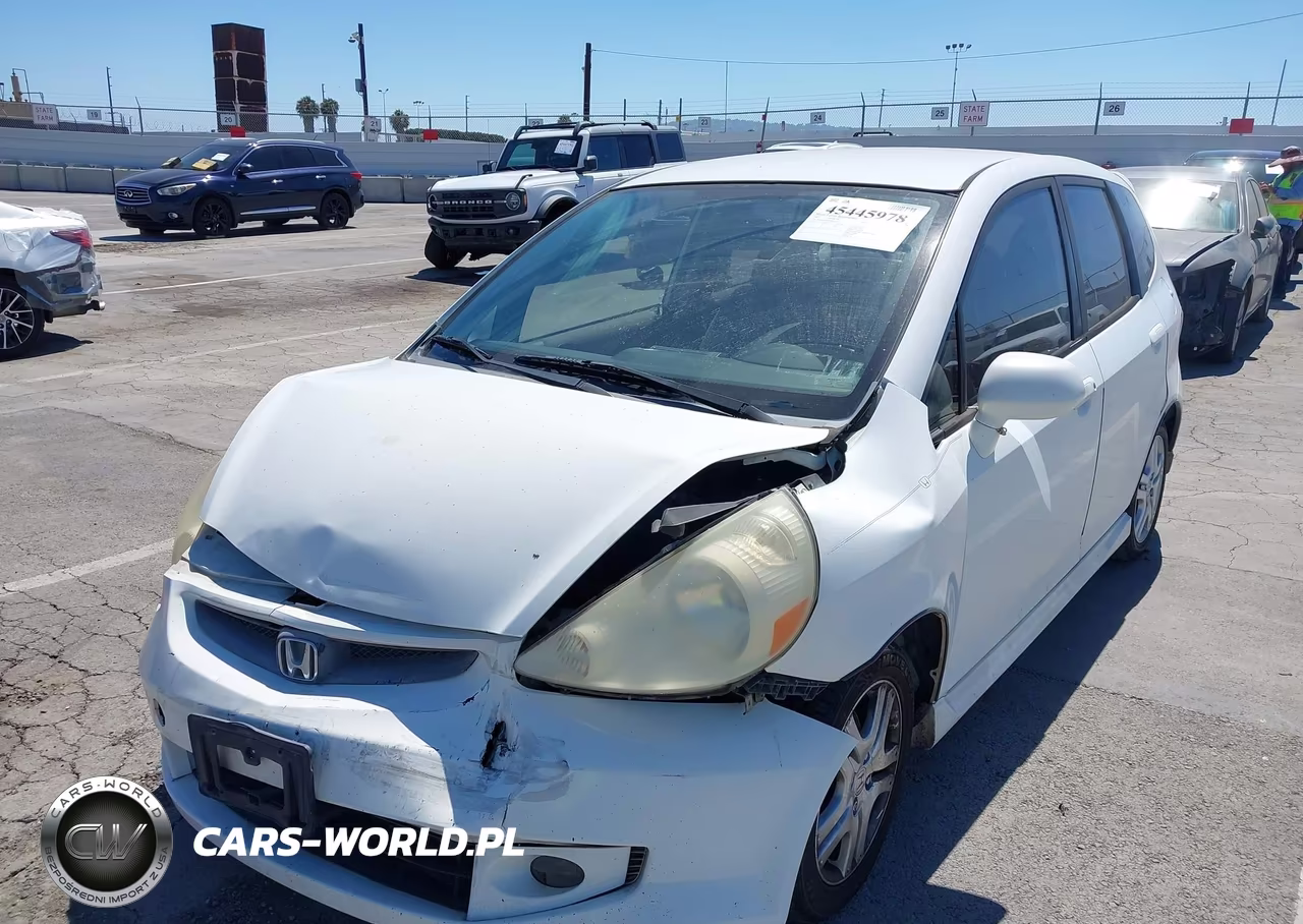 2007 Honda Fit Sport VIN:JHMGD38677S046290 - 6