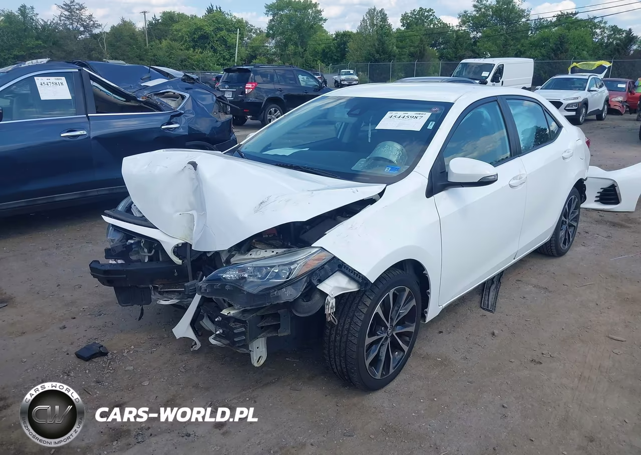 2019 Toyota Corolla Se VIN:2T1BURHE1KC136549 - 2