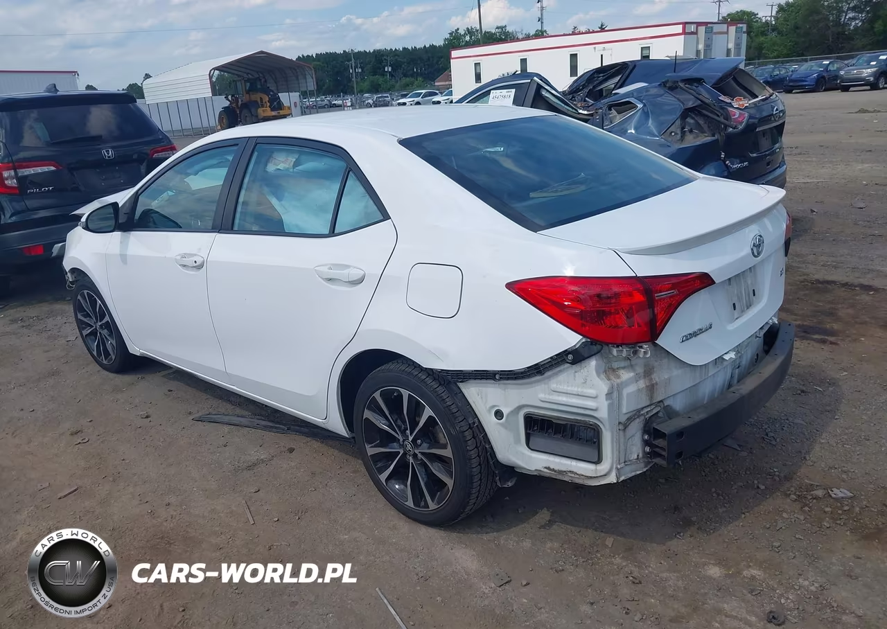 2019 Toyota Corolla Se VIN:2T1BURHE1KC136549 - 3