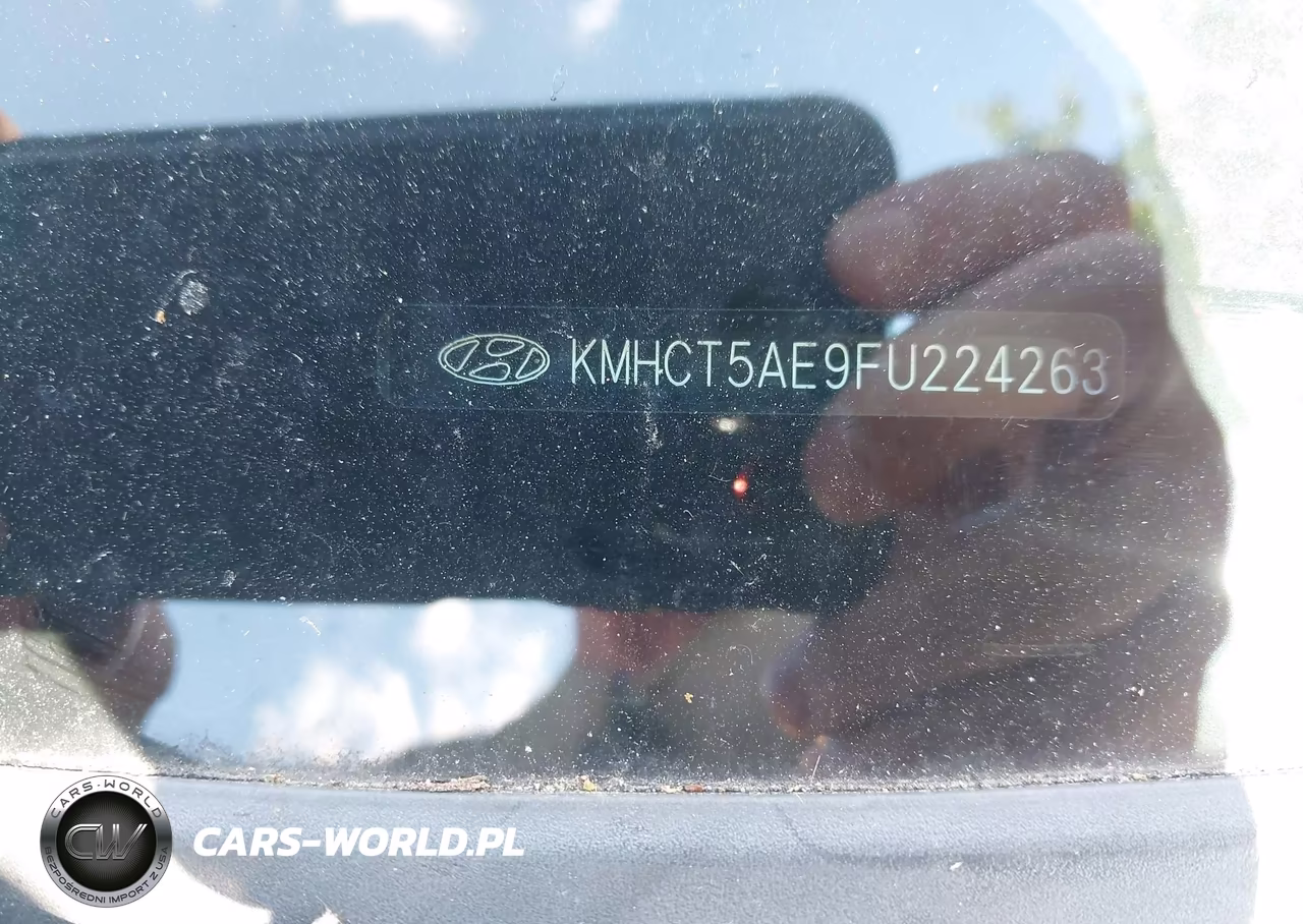 2015 Hyundai Accent Gs VIN:KMHCT5AE9FU224263 - 10