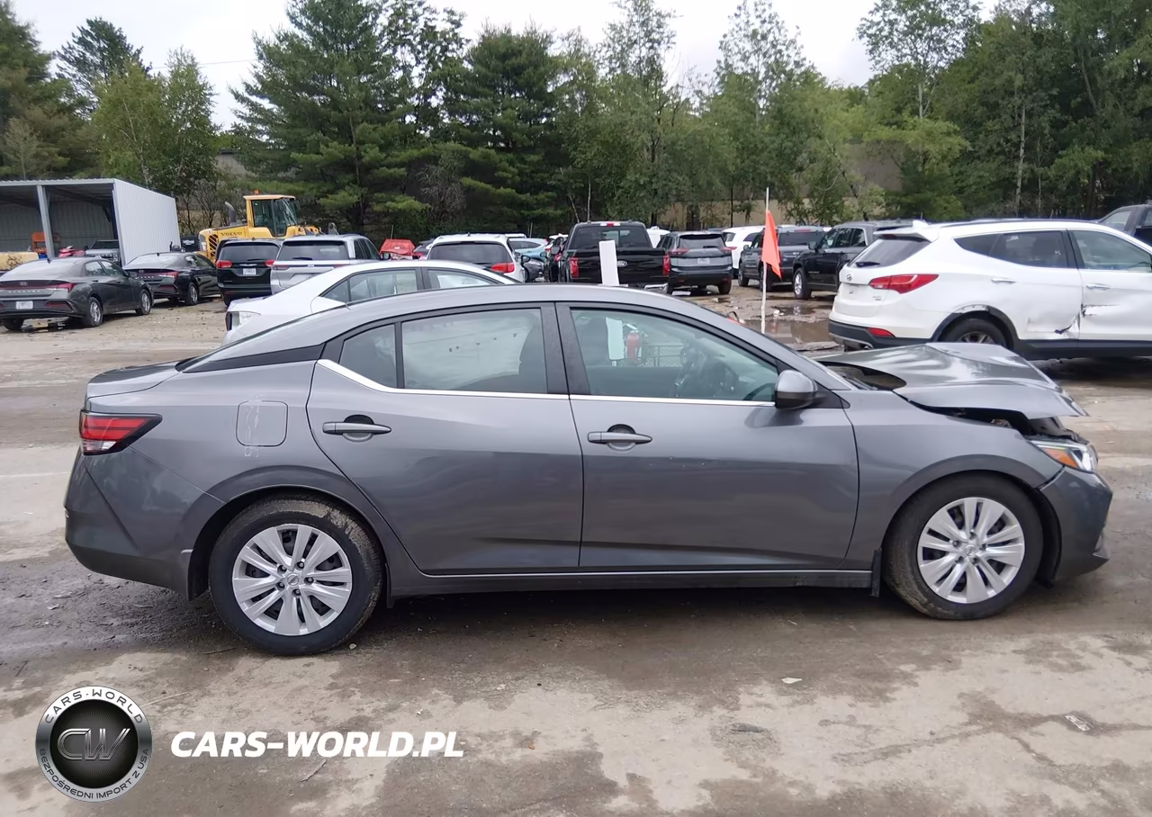 2021 Nissan Sentra S Xtronic Cvt VIN:3N1AB8BV1MY271878 - 14